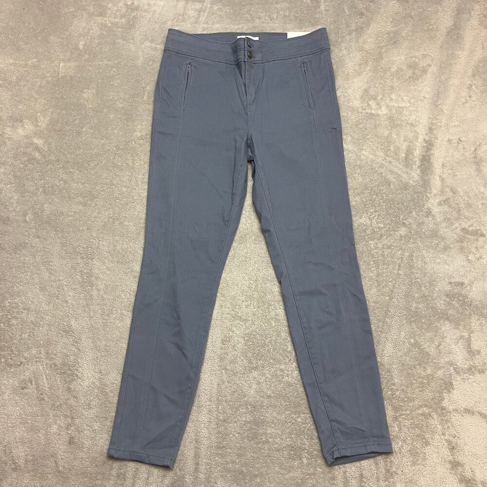 NWT LOFT Pants Women’s 10/30 Blue High Waist Stretch Legging Trousers Casual